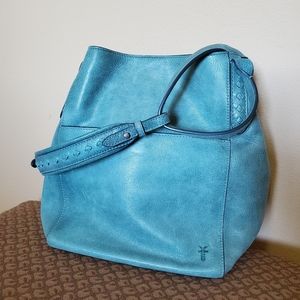 Frye Reed Hobo - blue